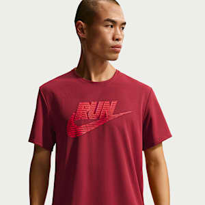 Nike Miler Men's Dri-FIT UV-Protection Short-Sleeve Running Top